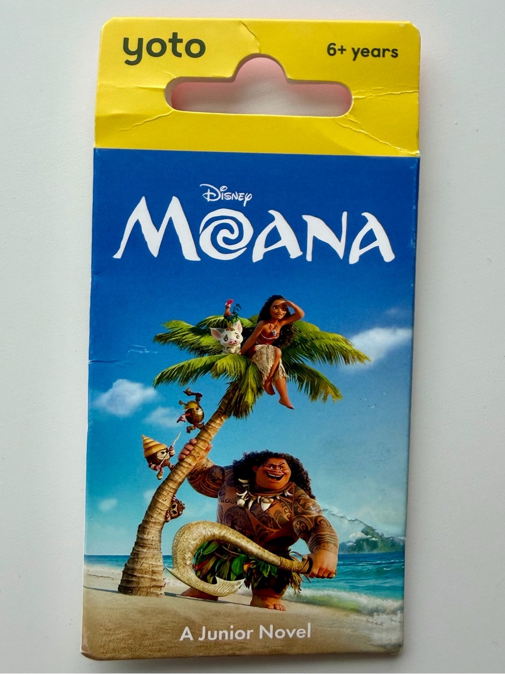 Moana a junior novel Yoto card